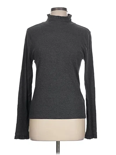 Pre-owned Jcrew Turtleneck Sweater In Gray