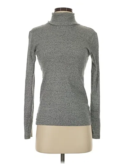 Pre-owned Jcrew Turtleneck Sweater In Gray