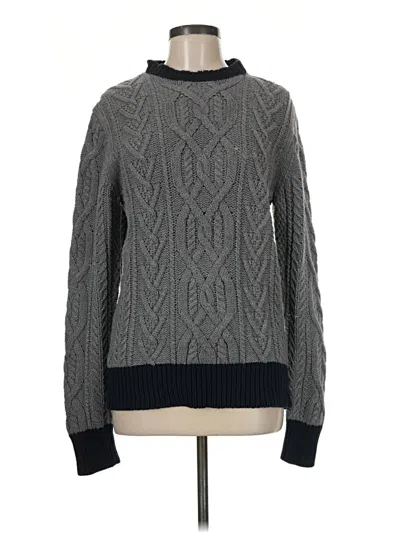 Pre-owned Jcrew Turtleneck Sweater In Gray