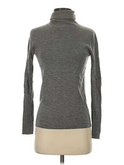 Pre-owned Jcrew Turtleneck Sweater In Gray