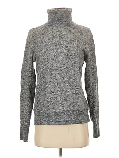 Pre-owned Jcrew Turtleneck Sweater In Gray