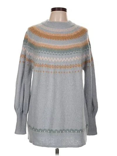 Pre-owned Jcrew Turtleneck Sweater In Gray