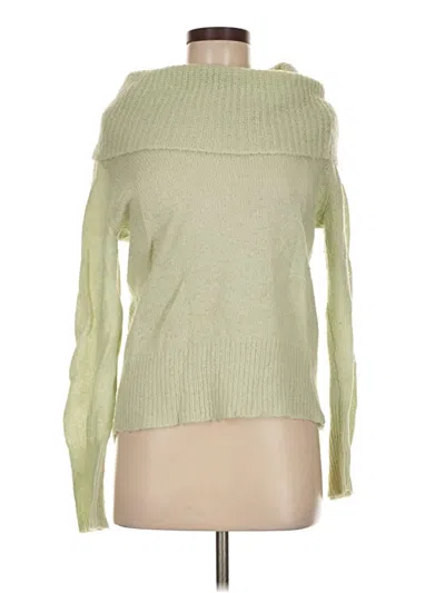 Pre-owned Jcrew Turtleneck Sweater In Green