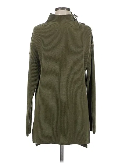Jcrew Turtleneck Sweater In Green