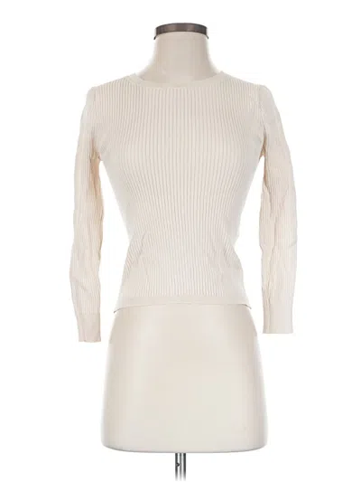 Pre-owned Jcrew Turtleneck Sweater In Ivory