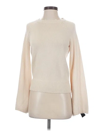 Pre-owned Jcrew Turtleneck Sweater In Ivory