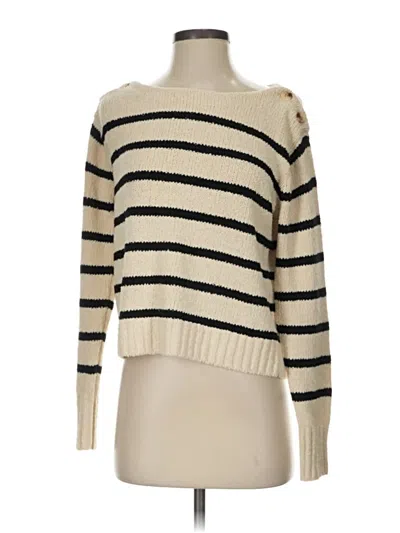 Pre-owned Jcrew Turtleneck Sweater In Ivory