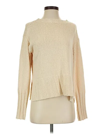 Pre-owned Jcrew Turtleneck Sweater In Ivory