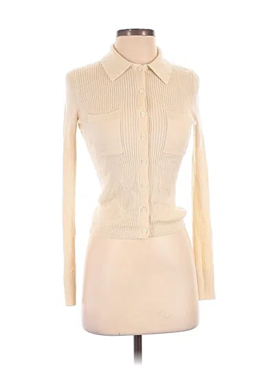 Pre-owned Jcrew Turtleneck Sweater In Ivory