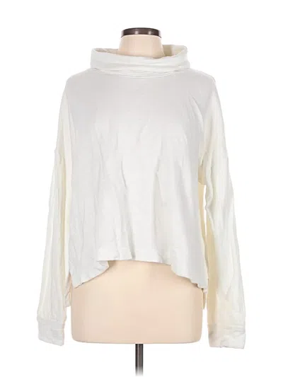 Pre-owned Jcrew Turtleneck Sweater In Ivory