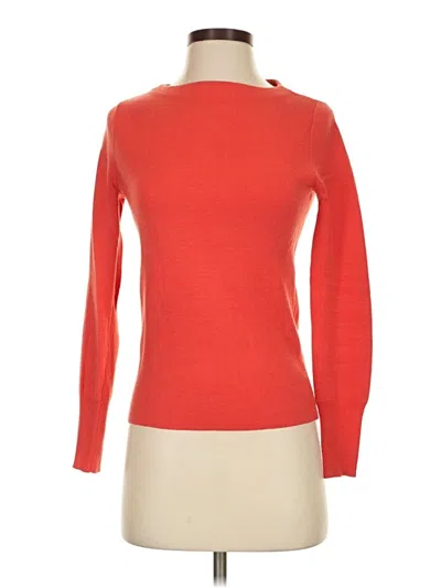 Pre-owned Jcrew Turtleneck Sweater In Orange