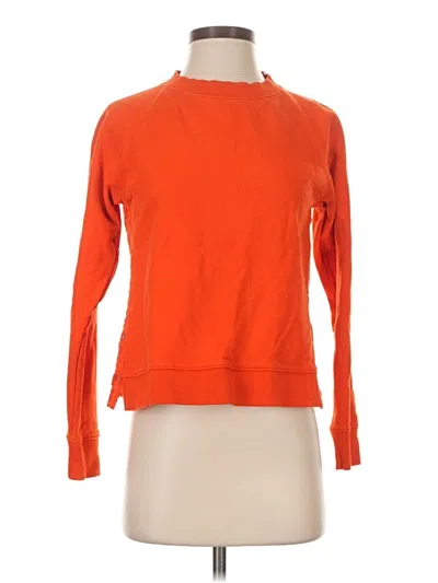 Pre-owned Jcrew Turtleneck Sweater In Orange