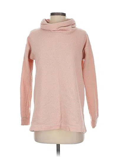 Pre-owned Jcrew Turtleneck Sweater In Pink