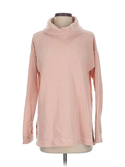 Pre-owned Jcrew Turtleneck Sweater In Pink