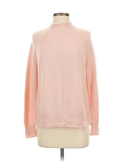 Pre-owned Jcrew Turtleneck Sweater In Pink