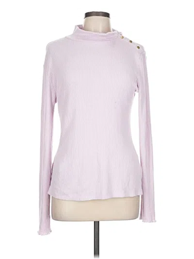 Pre-owned Jcrew Turtleneck Sweater In Pink