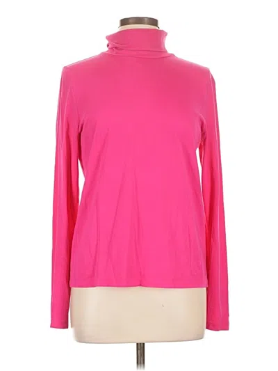 Pre-owned Jcrew Turtleneck Sweater In Pink