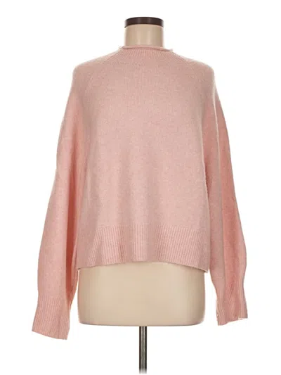 Pre-owned Jcrew Turtleneck Sweater In Pink