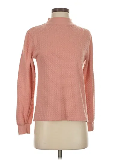 Pre-owned Jcrew Turtleneck Sweater In Pink