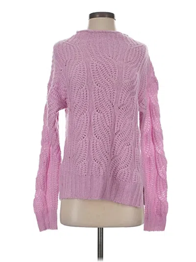 Pre-owned Jcrew Turtleneck Sweater In Pink
