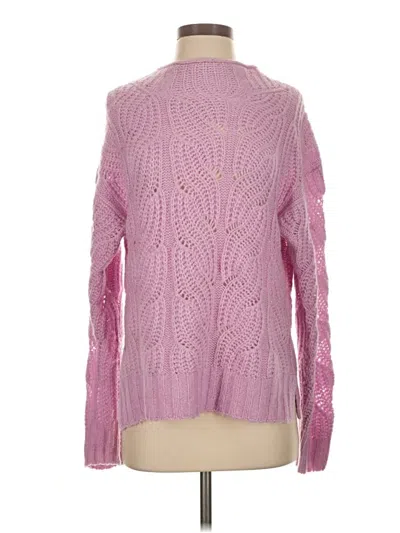 Pre-owned Jcrew Turtleneck Sweater In Pink