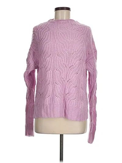 Pre-owned Jcrew Turtleneck Sweater In Pink
