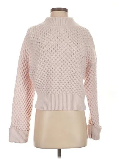 Pre-owned Jcrew Turtleneck Sweater In Pink