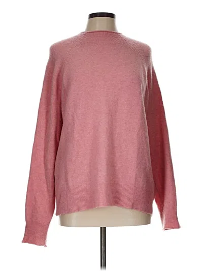 Pre-owned Jcrew Turtleneck Sweater In Pink
