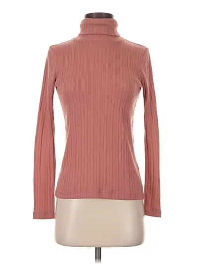 Pre-owned Jcrew Turtleneck Sweater In Pink