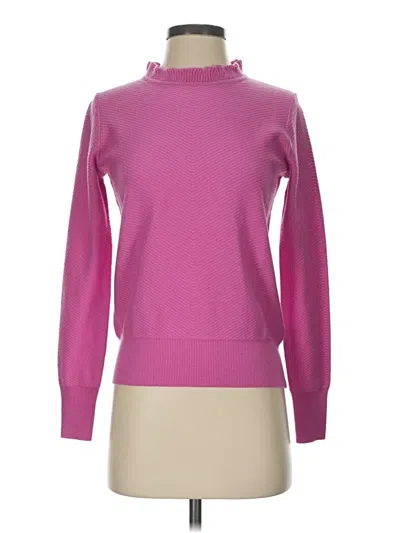 Pre-owned Jcrew Turtleneck Sweater In Pink