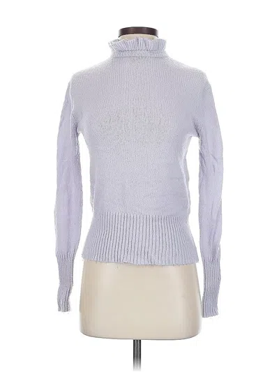 Pre-owned Jcrew Turtleneck Sweater In Purple