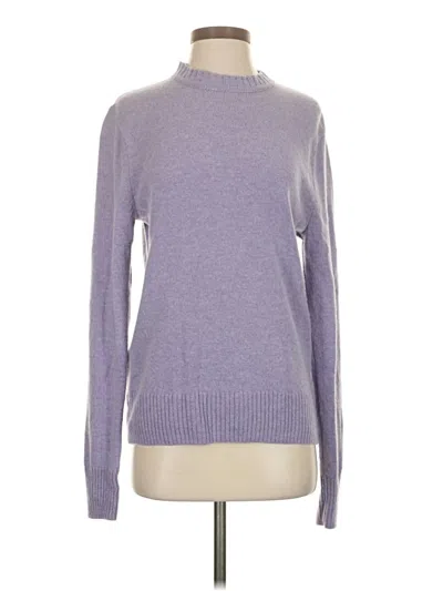 Pre-owned Jcrew Turtleneck Sweater In Purple