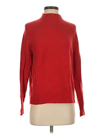 Pre-owned Jcrew Turtleneck Sweater In Red