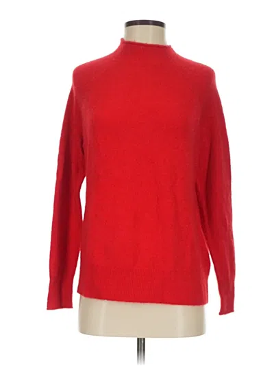 Pre-owned Jcrew Turtleneck Sweater In Red