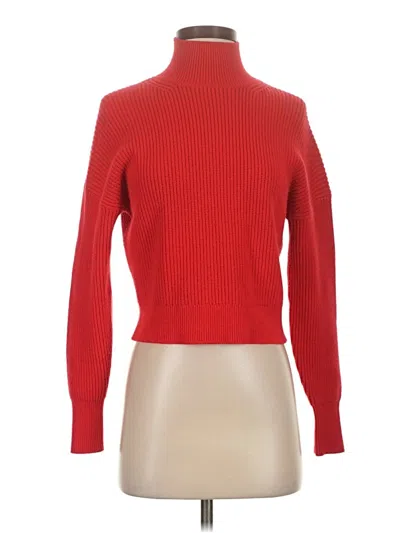Pre-owned Jcrew Turtleneck Sweater In Red