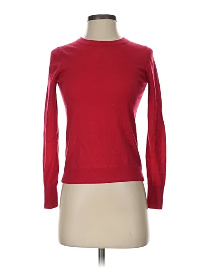 Pre-owned Jcrew Turtleneck Sweater In Red