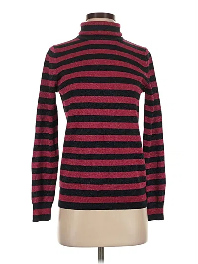Pre-owned Jcrew Turtleneck Sweater In Red