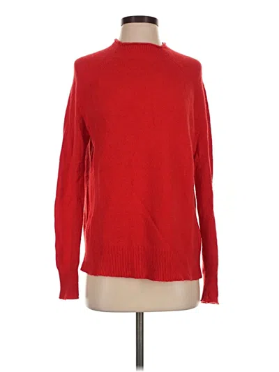 Pre-owned Jcrew Turtleneck Sweater In Red