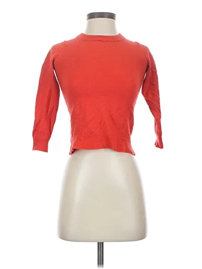 Pre-owned Jcrew Turtleneck Sweater In Red