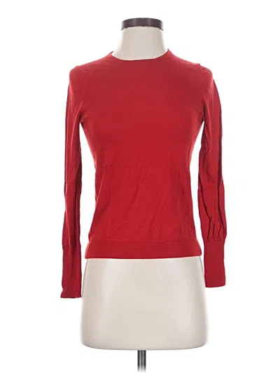 Pre-owned Jcrew Turtleneck Sweater In Red