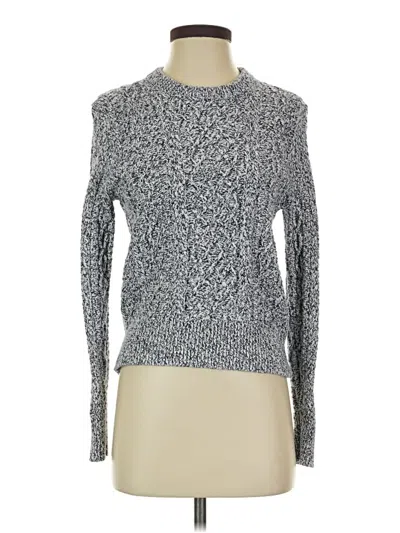 Pre-owned Jcrew Turtleneck Sweater In Silver