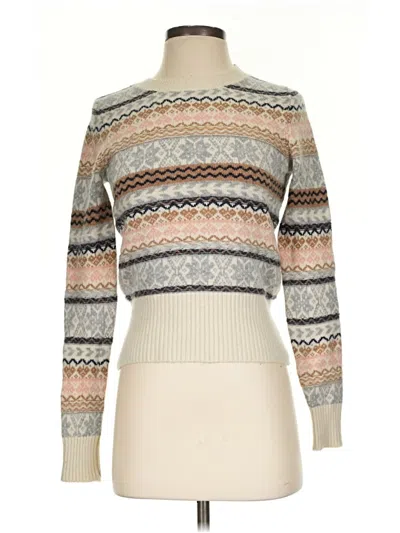 Pre-owned Jcrew Turtleneck Sweater In Tan