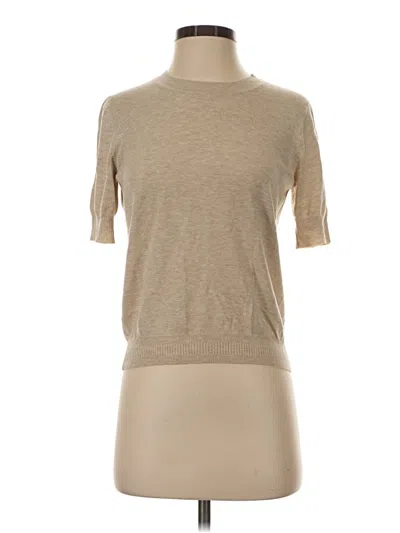 Pre-owned Jcrew Turtleneck Sweater In Tan