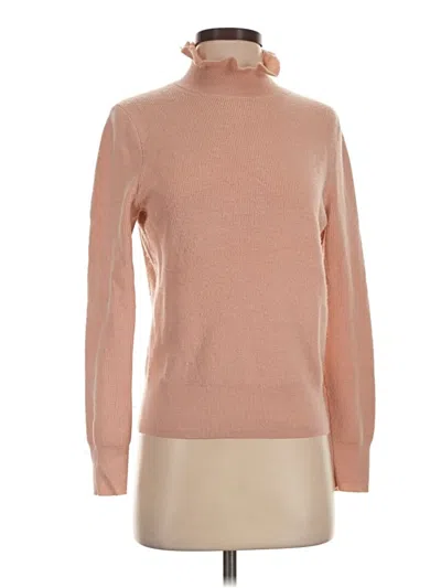 Pre-owned Jcrew Turtleneck Sweater In Tan