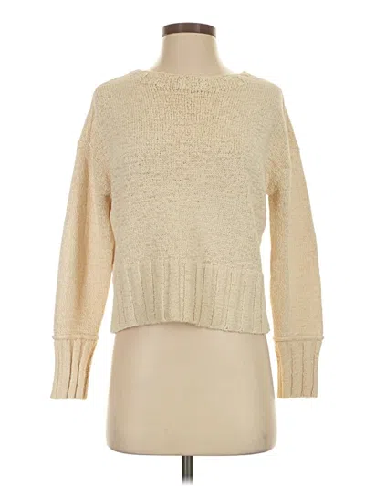 Pre-owned Jcrew Turtleneck Sweater In Tan