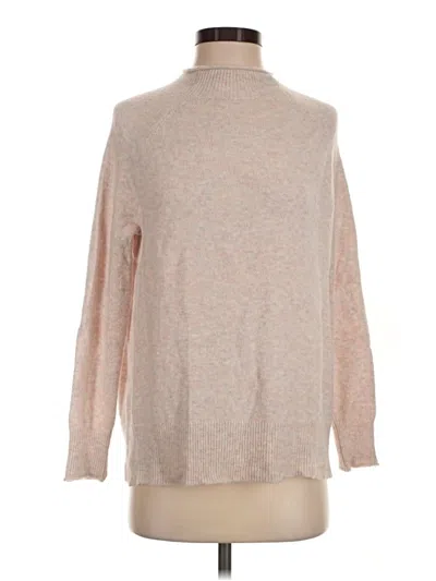 Pre-owned Jcrew Turtleneck Sweater In Tan