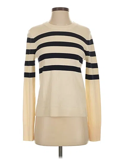 Pre-owned Jcrew Turtleneck Sweater In White