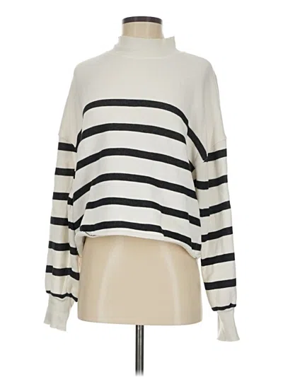 Pre-owned Jcrew Turtleneck Sweater In White