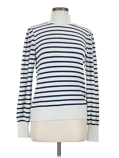 Pre-owned Jcrew Turtleneck Sweater In White
