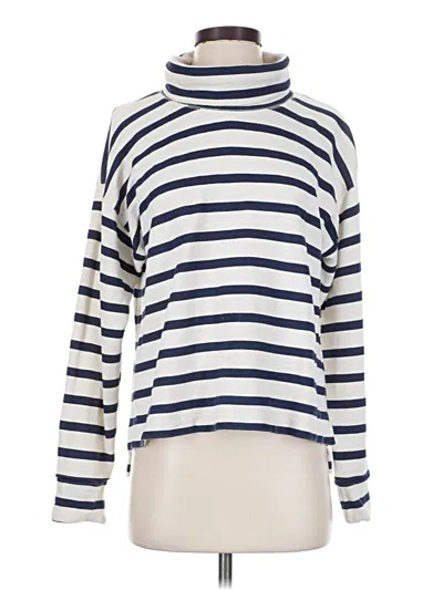 Pre-owned Jcrew Turtleneck Sweater In White